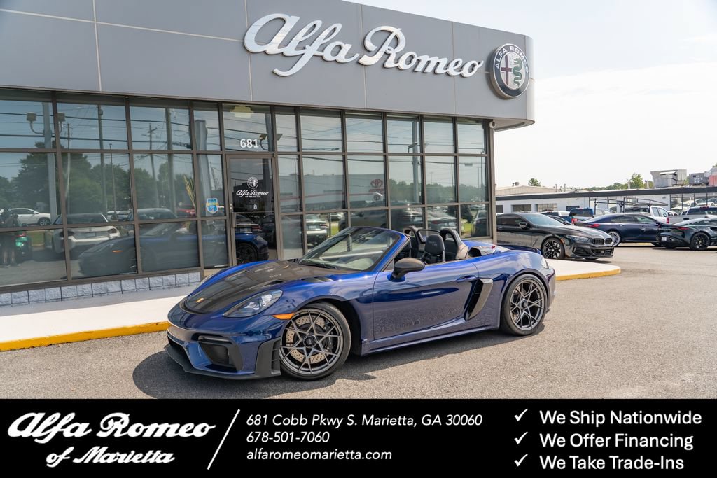 Used 2025 Porsche 718 Boxster Spyder RS