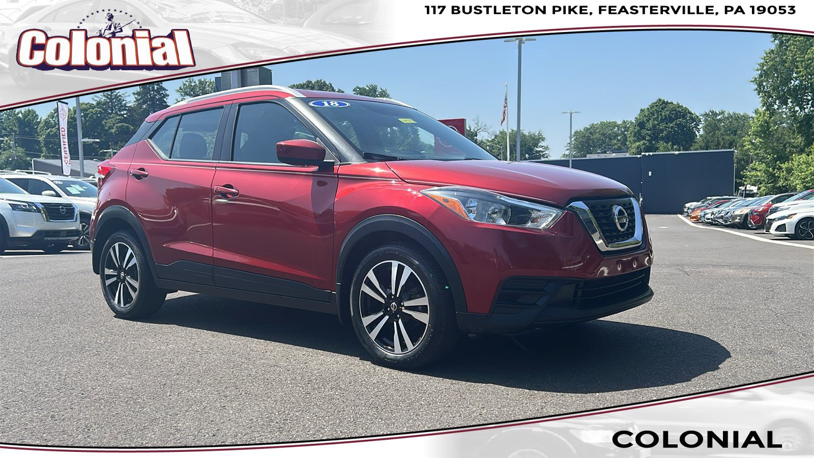Used 2018 Nissan Kicks SV