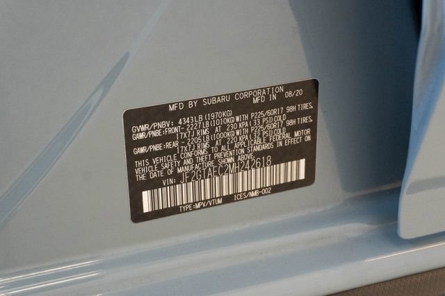 2021 Subaru Crosstrek 2.0i Premium