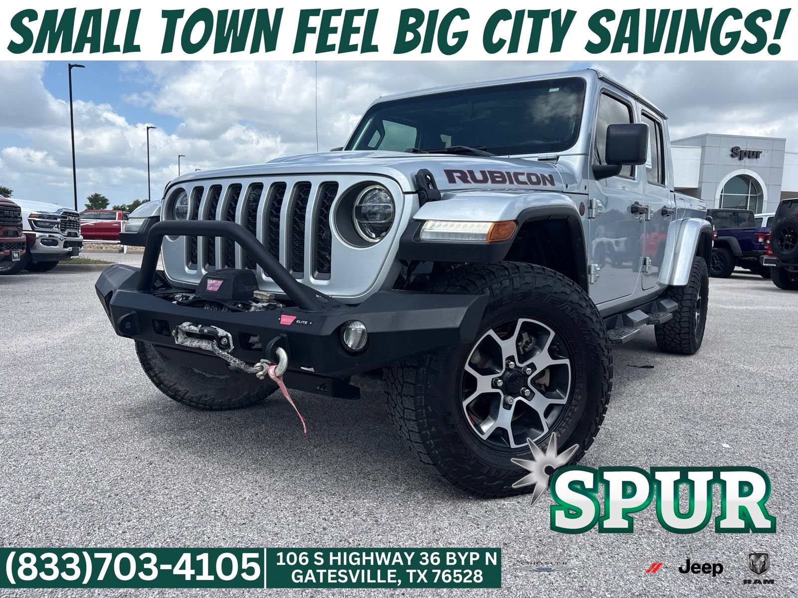 Used 2022 Jeep Gladiator Rubicon w/ LED Lighting Group