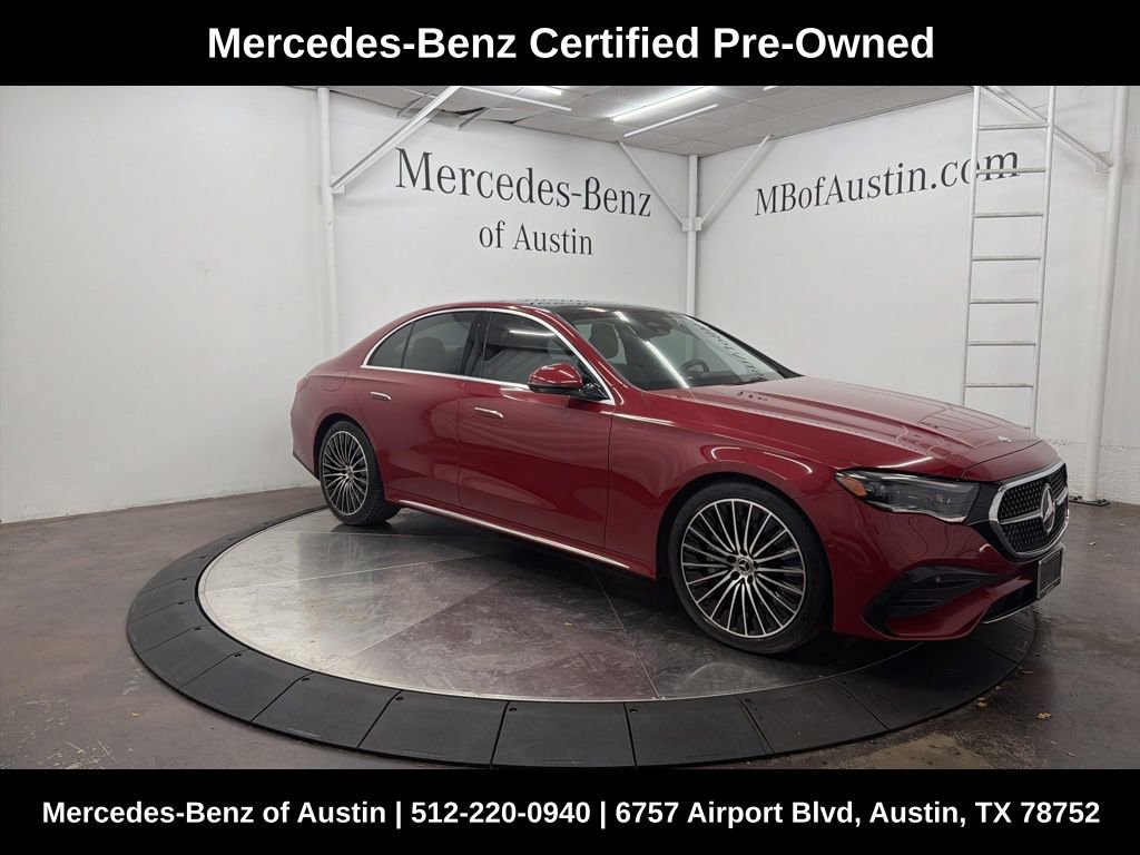 Certified 2025 Mercedes-Benz E 450 4MATIC Sedan