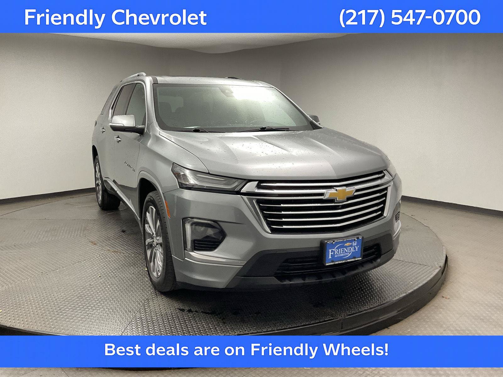 Certified 2023 Chevrolet Traverse Premier w/ LPO, Floor Liner Package