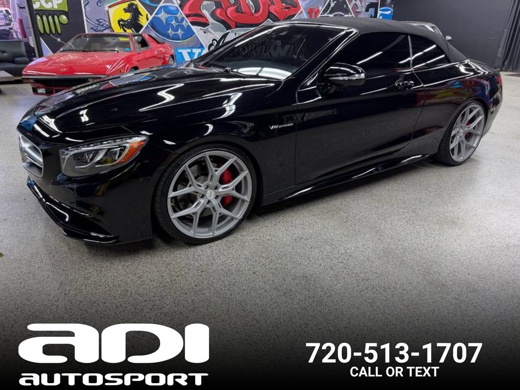 Used 2017 Mercedes-Benz S 63 AMG 4MATIC Cabriolet