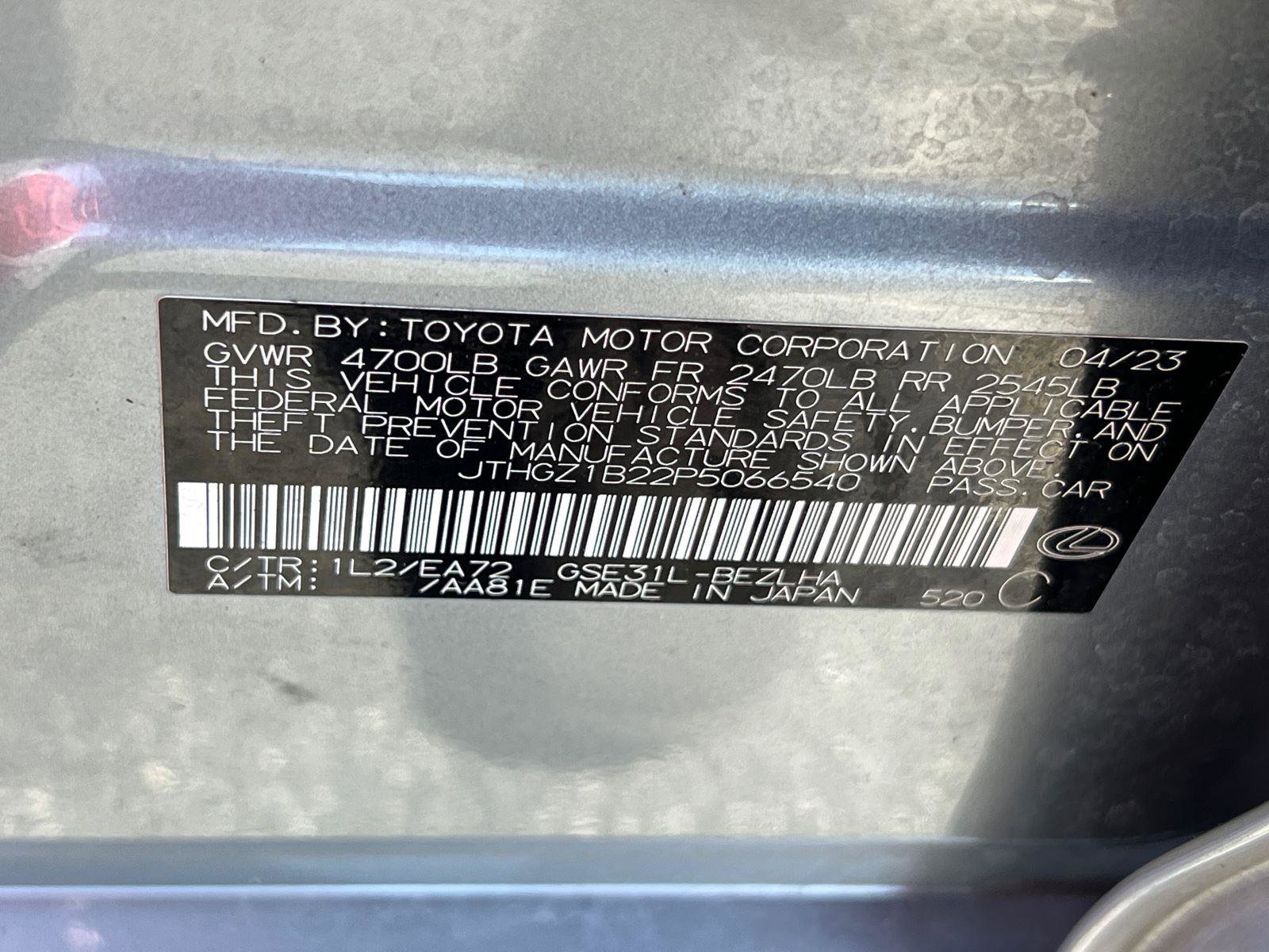 2023 Lexus IS 350 F Sport