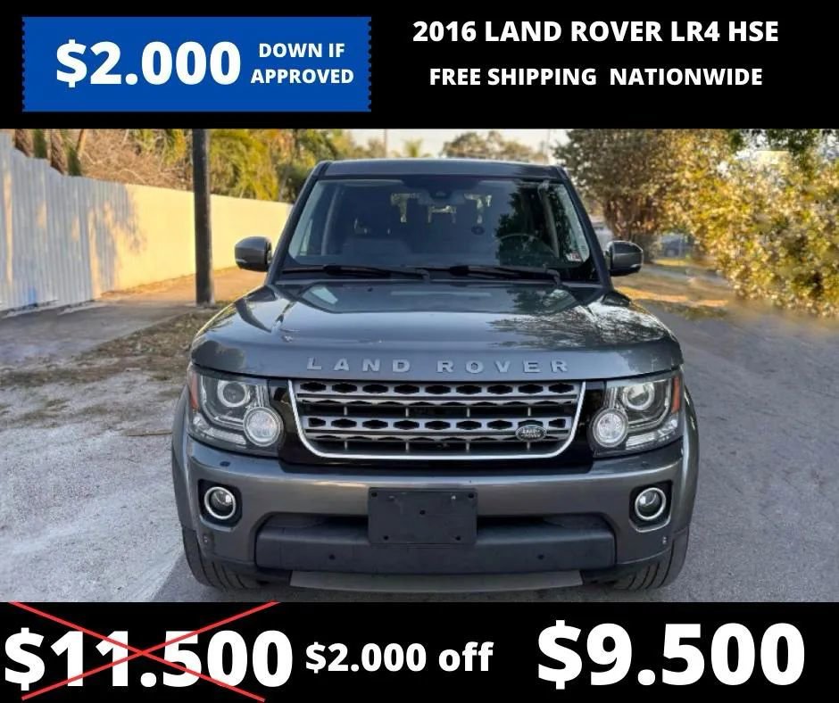 Used 2016 Land Rover LR4 HSE Silver Edition