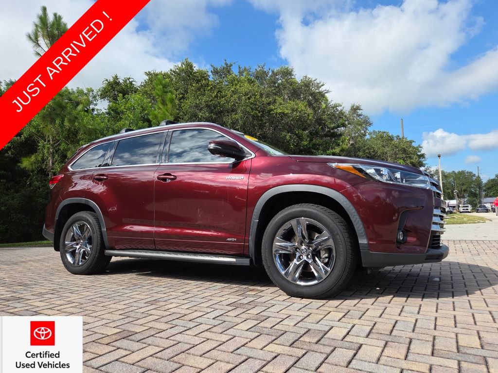 Certified 2019 Toyota Highlander Limited Platinum
