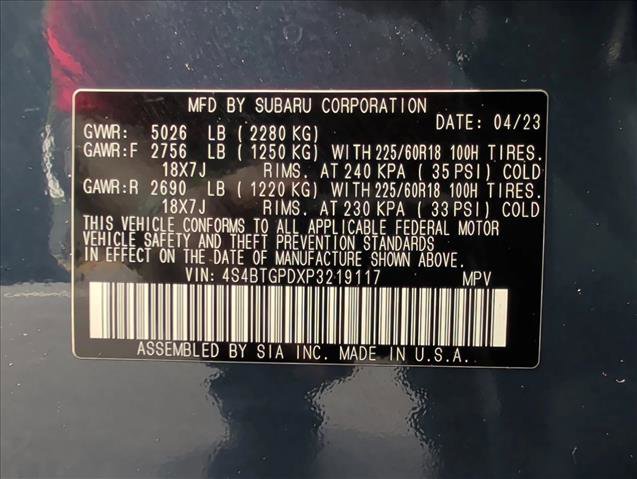 2023 Subaru Outback Touring XT