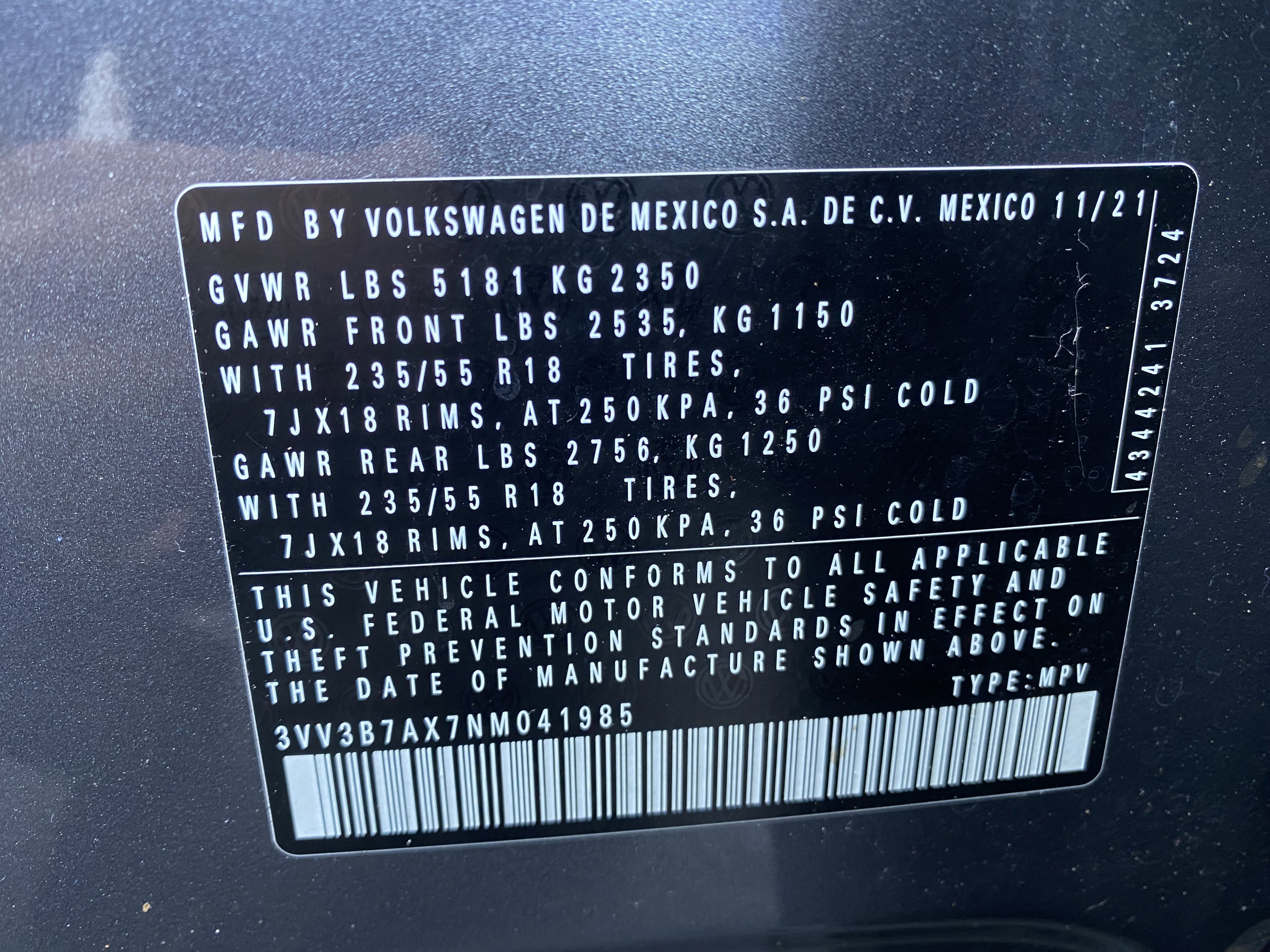 2022 Volkswagen Tiguan SE