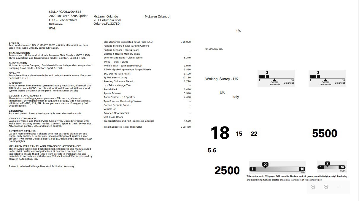 Used 2020 McLaren 720S Luxury photo 30