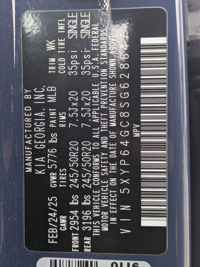 2025 Kia Telluride S