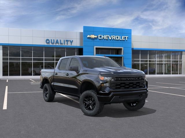New 2026 Chevrolet Silverado 1500 Custom Trail Boss w/ Midnight Edition