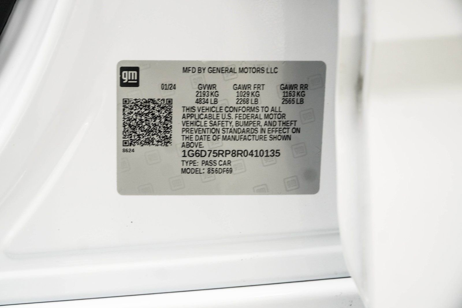 2024 Cadillac CT4 V Blackwing