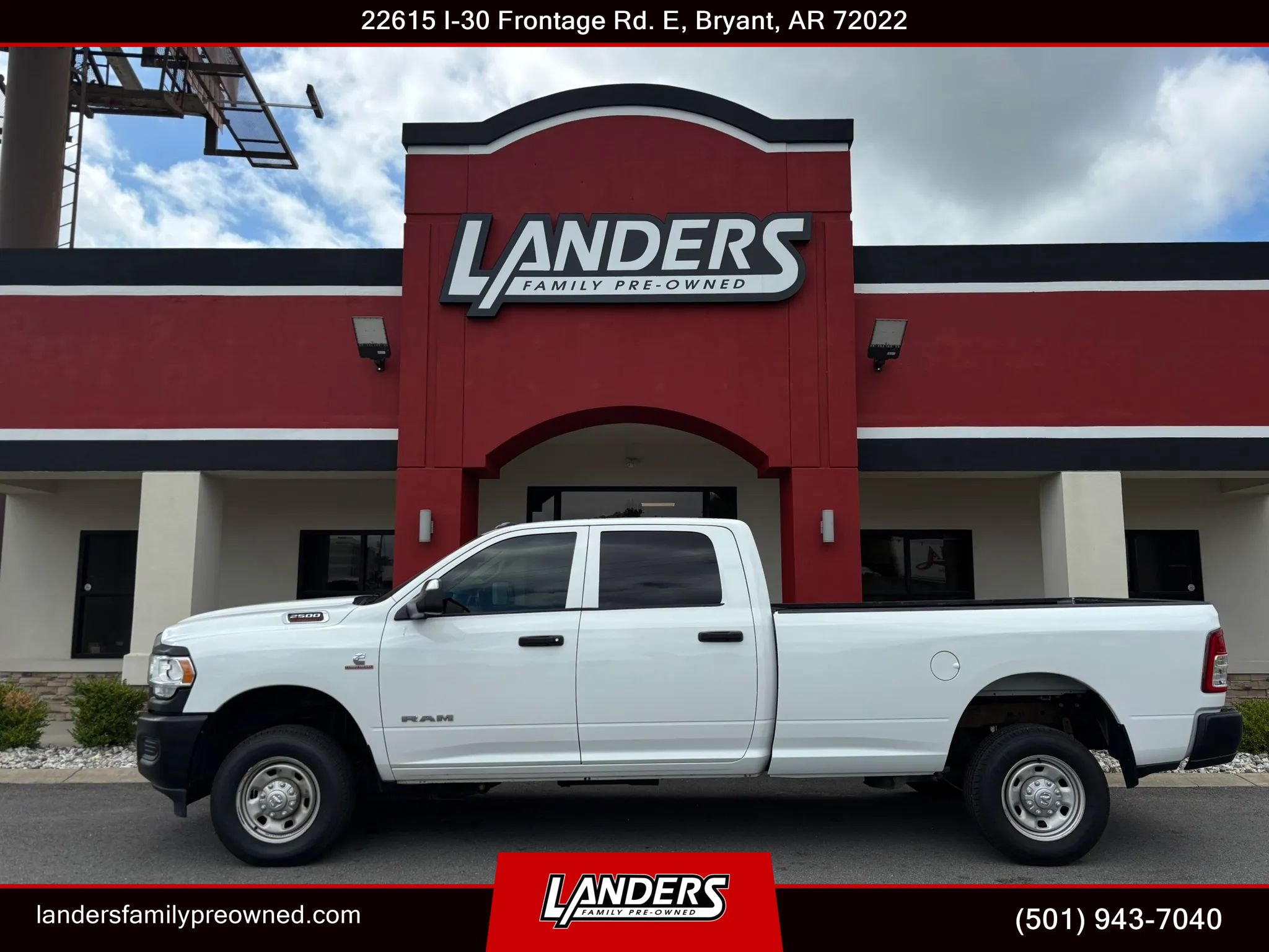 2020 Ram 2500 Tradesman 4x4 Crew Cab 8' Box for sale in Bryant, AR