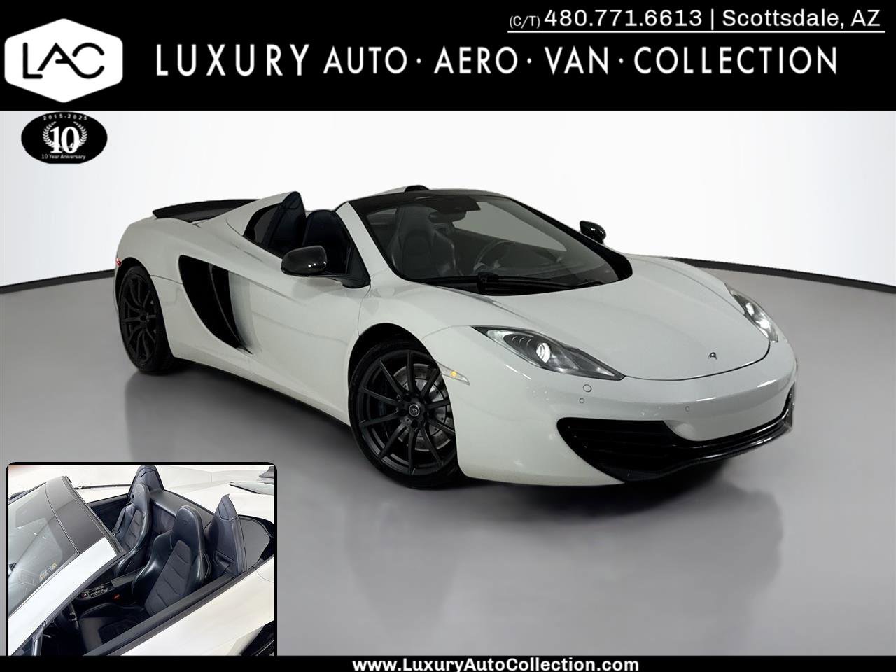 Used 2014 McLaren MP4-12C Spider