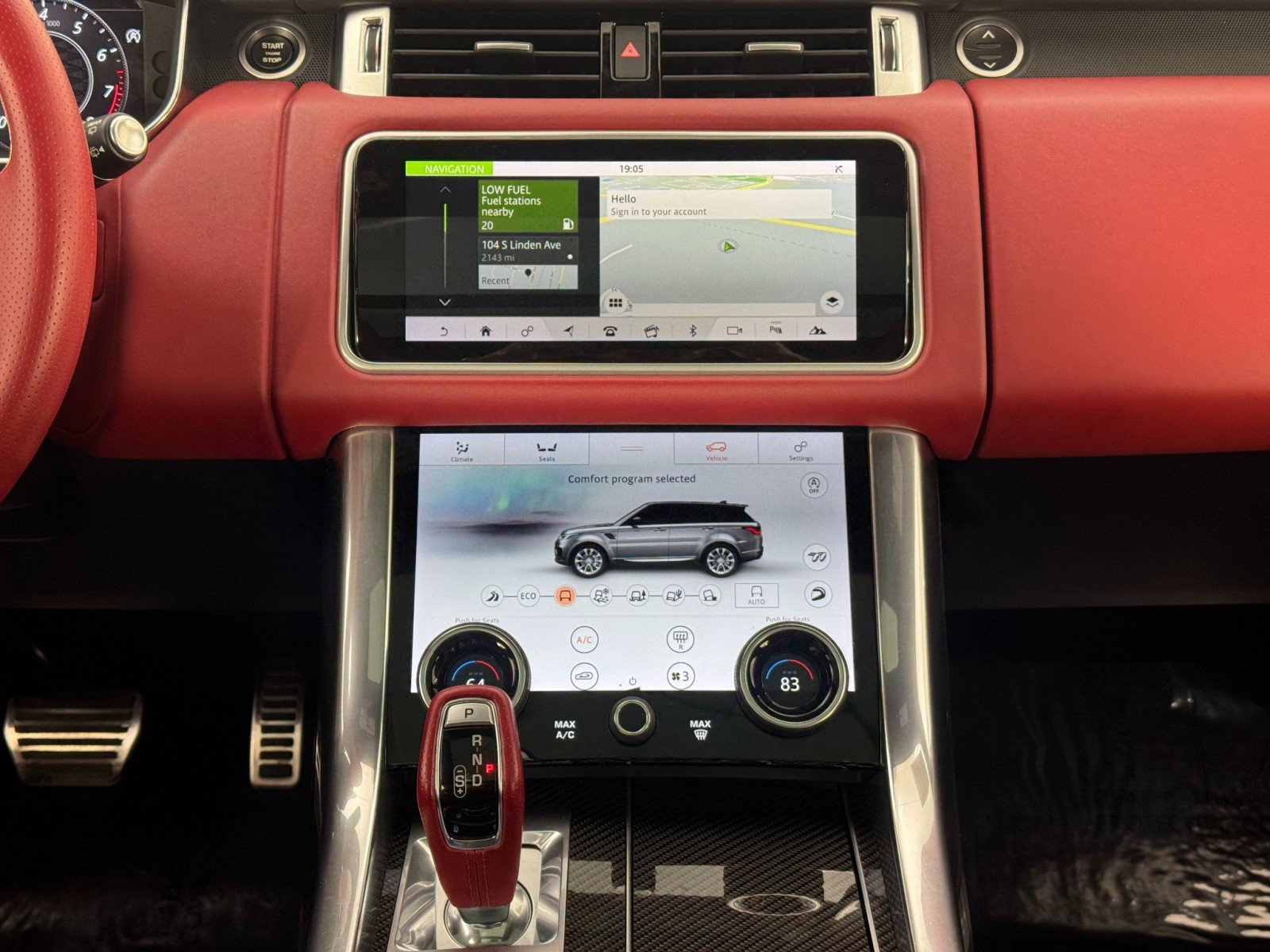 2019 Land Rover Range Rover Sport SVR