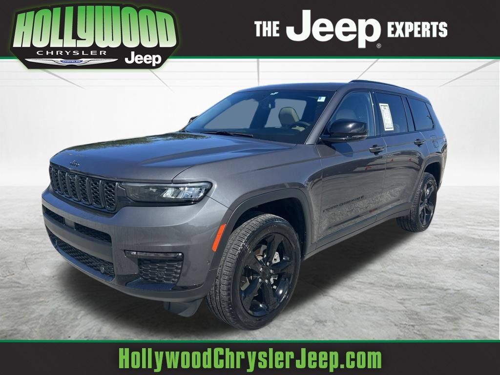 Certified 2025 Jeep Grand Cherokee L Limited w/ Luxury Tech Group II