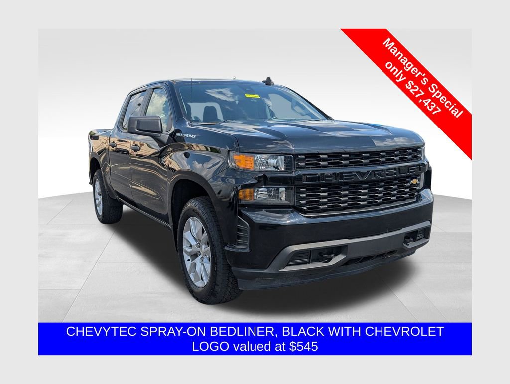 Used 2022 Chevrolet Silverado 1500 Custom w/ Safety Confidence Package