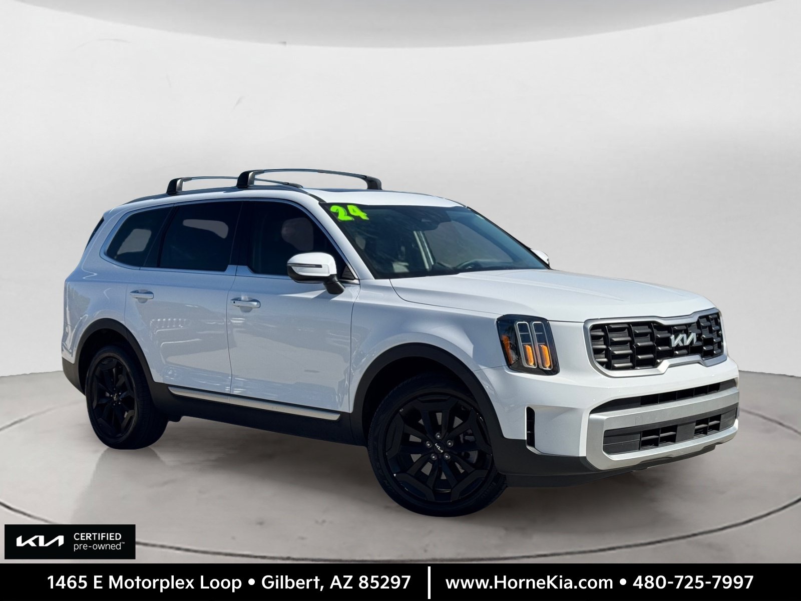 Certified 2024 Kia Telluride S w/ S Sunroof Package