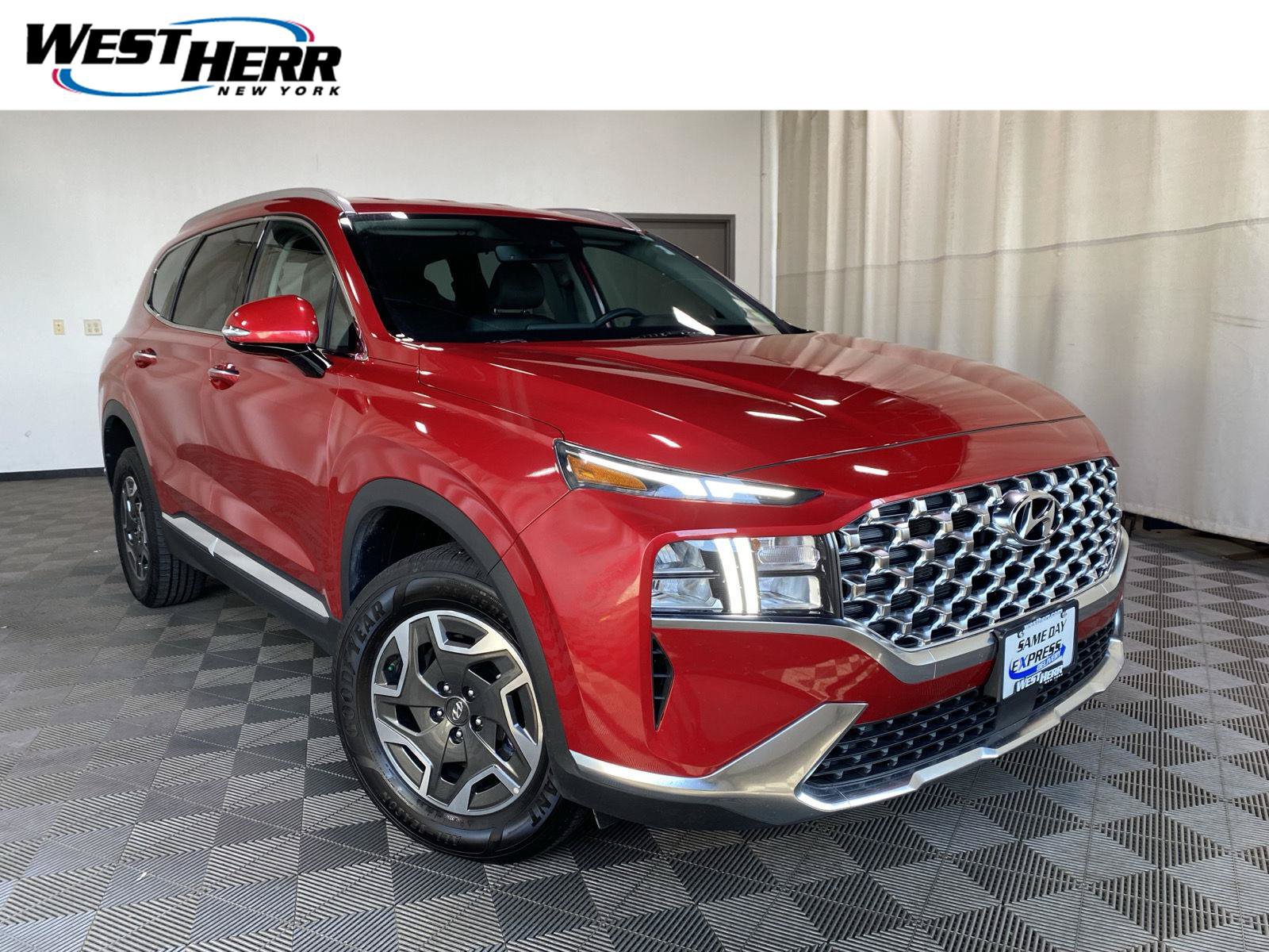 Used 2023 Hyundai Santa Fe Blue