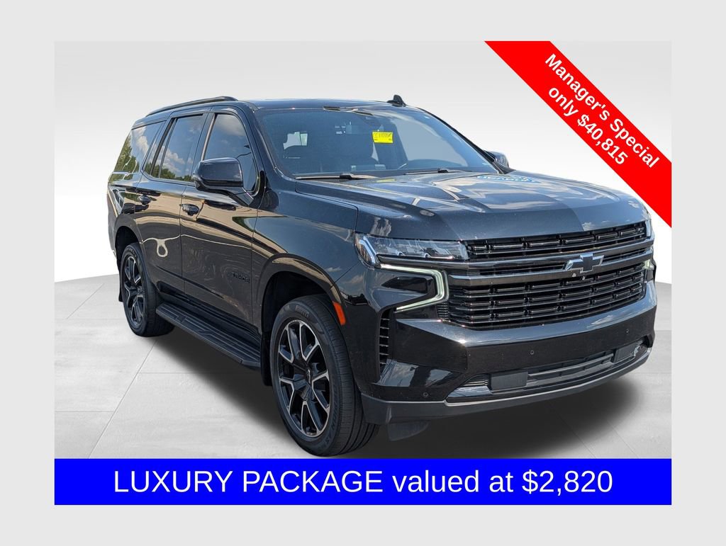Used 2021 Chevrolet Tahoe RST w/ Luxury Package