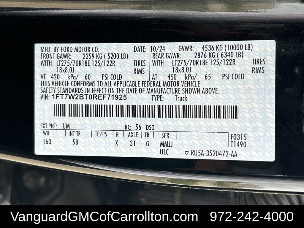 2024 Ford F250 Lariat