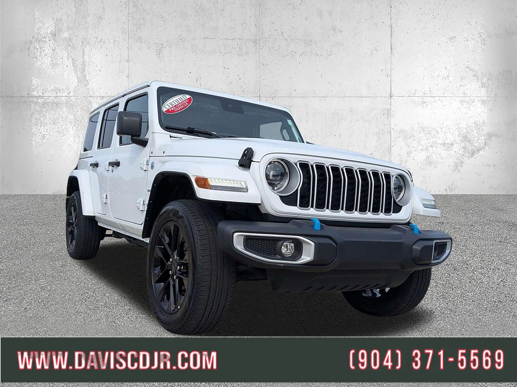 Certified 2024 Jeep Wrangler Unlimited Sahara