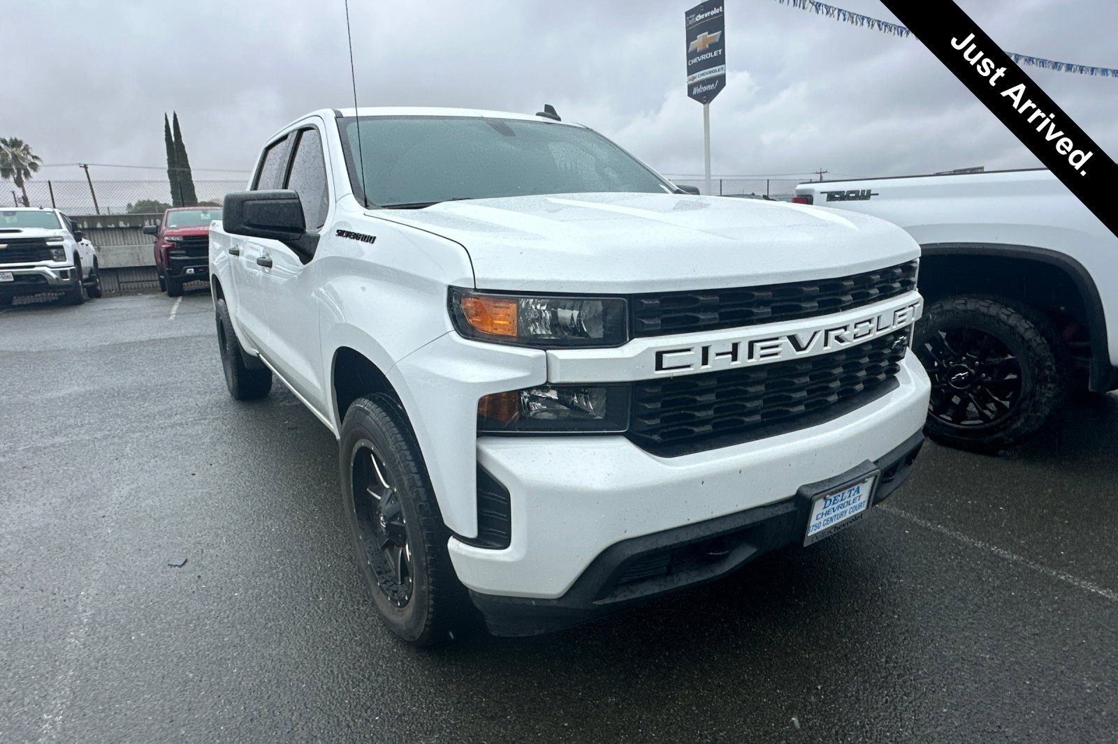 Used 2021 Chevrolet Silverado 1500 Custom w/ LPO, Dark Essentials Package