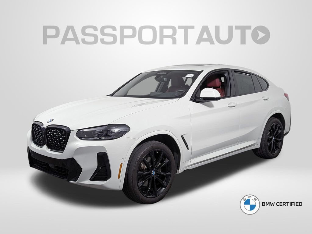 Certified 2024 BMW X4 xDrive30i w/ Premium Package