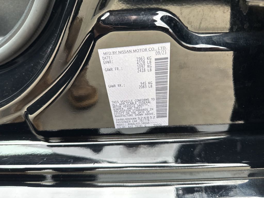 2024 Nissan Altima 2.5 SV