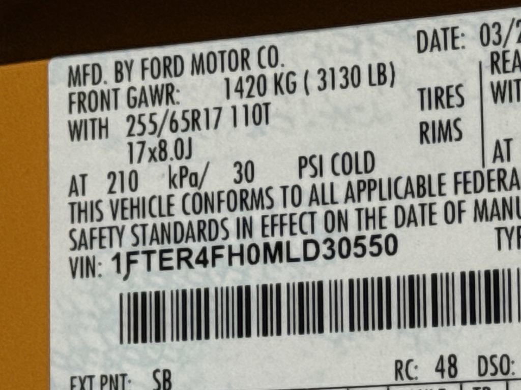 2021 Ford Ranger XLT