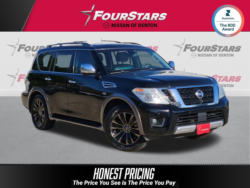 Used 2017 Nissan Armada Platinum w/ Captain Seat Package