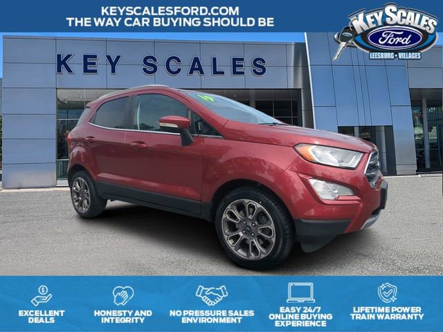 Certified 2019 Ford EcoSport Titanium