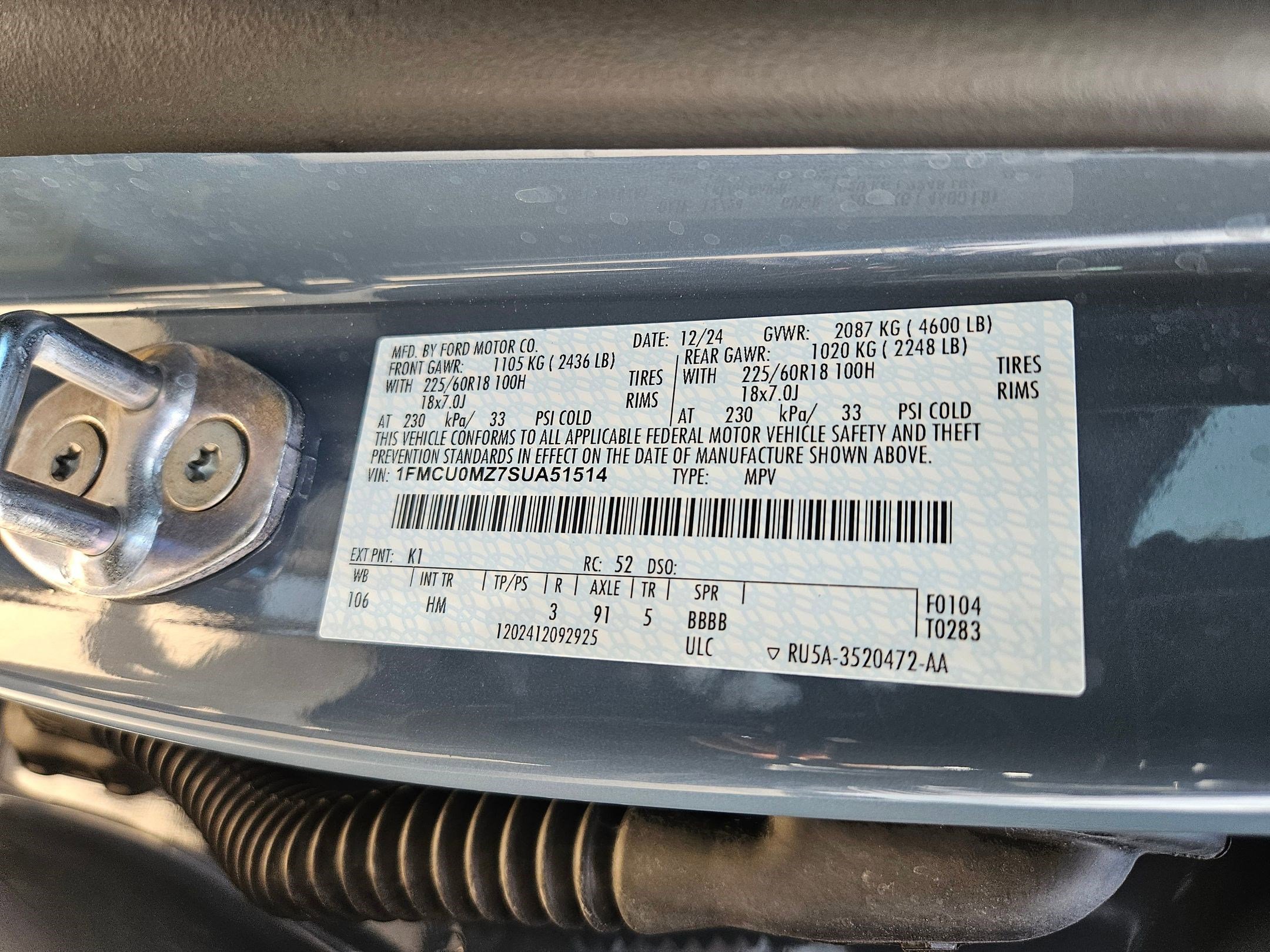 2025 Ford Escape ST-Line