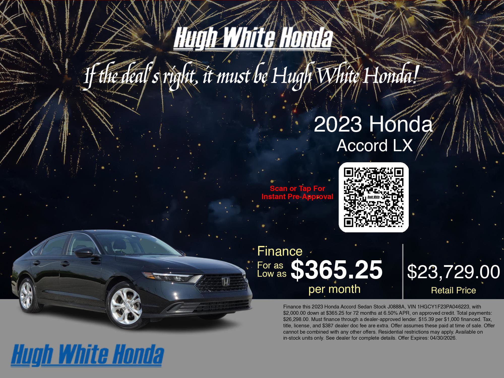 2023 Honda Accord LX