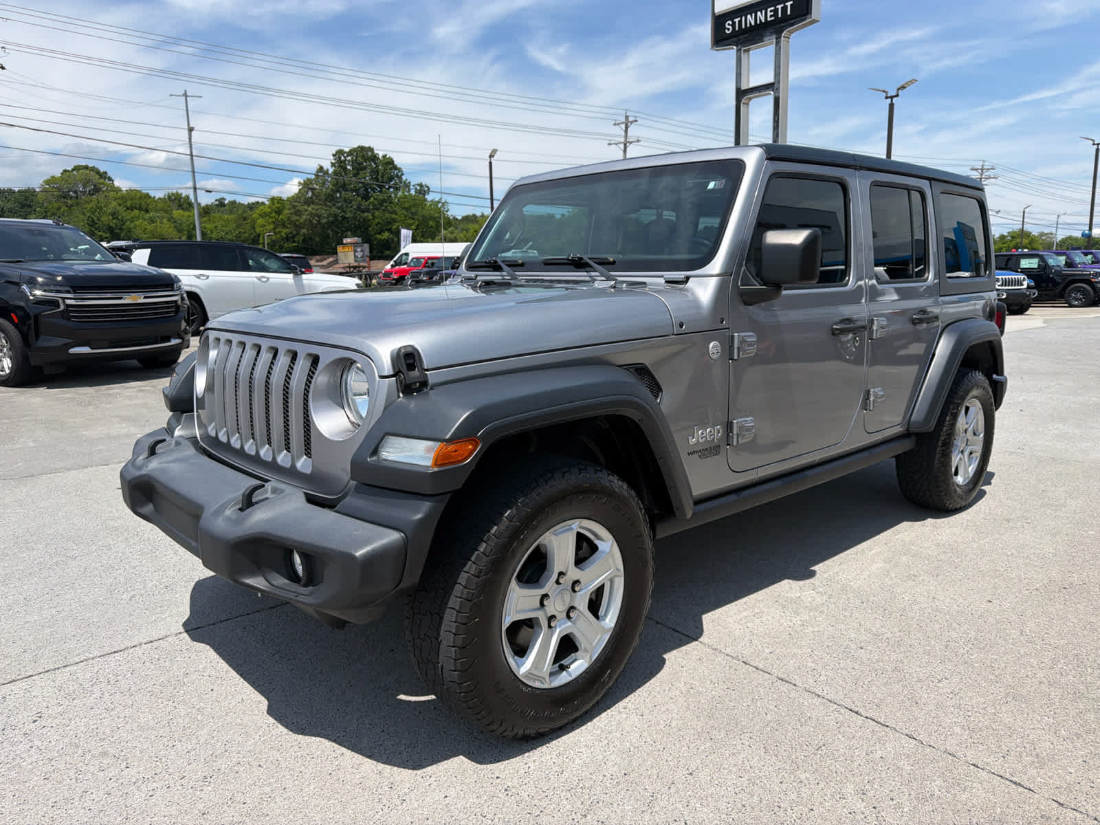 Used 2018 Jeep Wrangler Unlimited Sport S