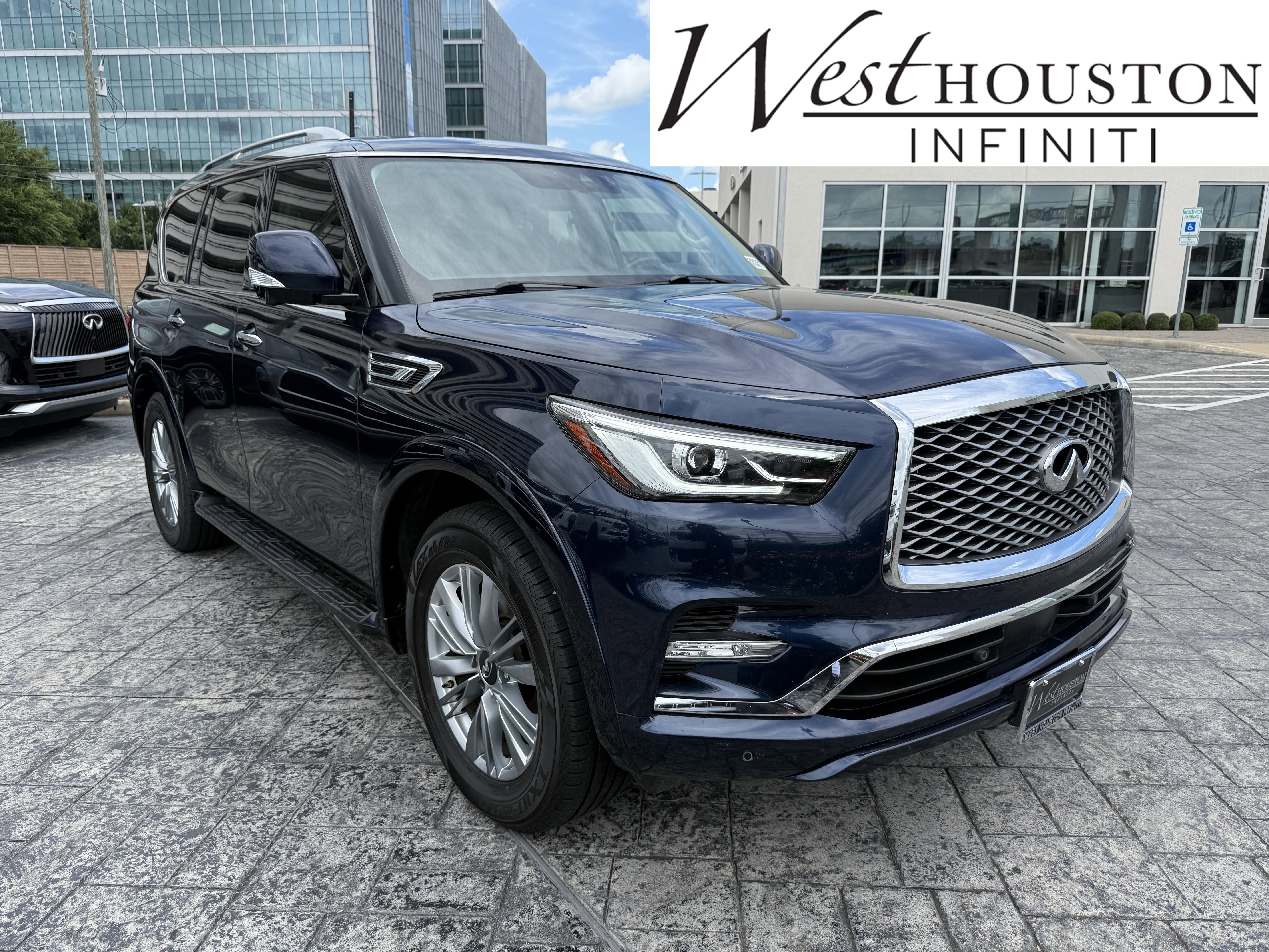 Used 2021 INFINITI QX80 Luxe w/ Cargo Package