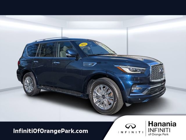 Used 2021 INFINITI QX80 Luxe