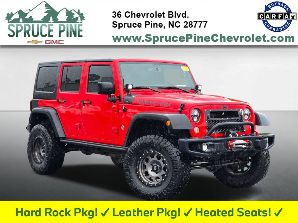 Used 2016 Jeep Wrangler Unlimited Rubicon for Sale Near Me