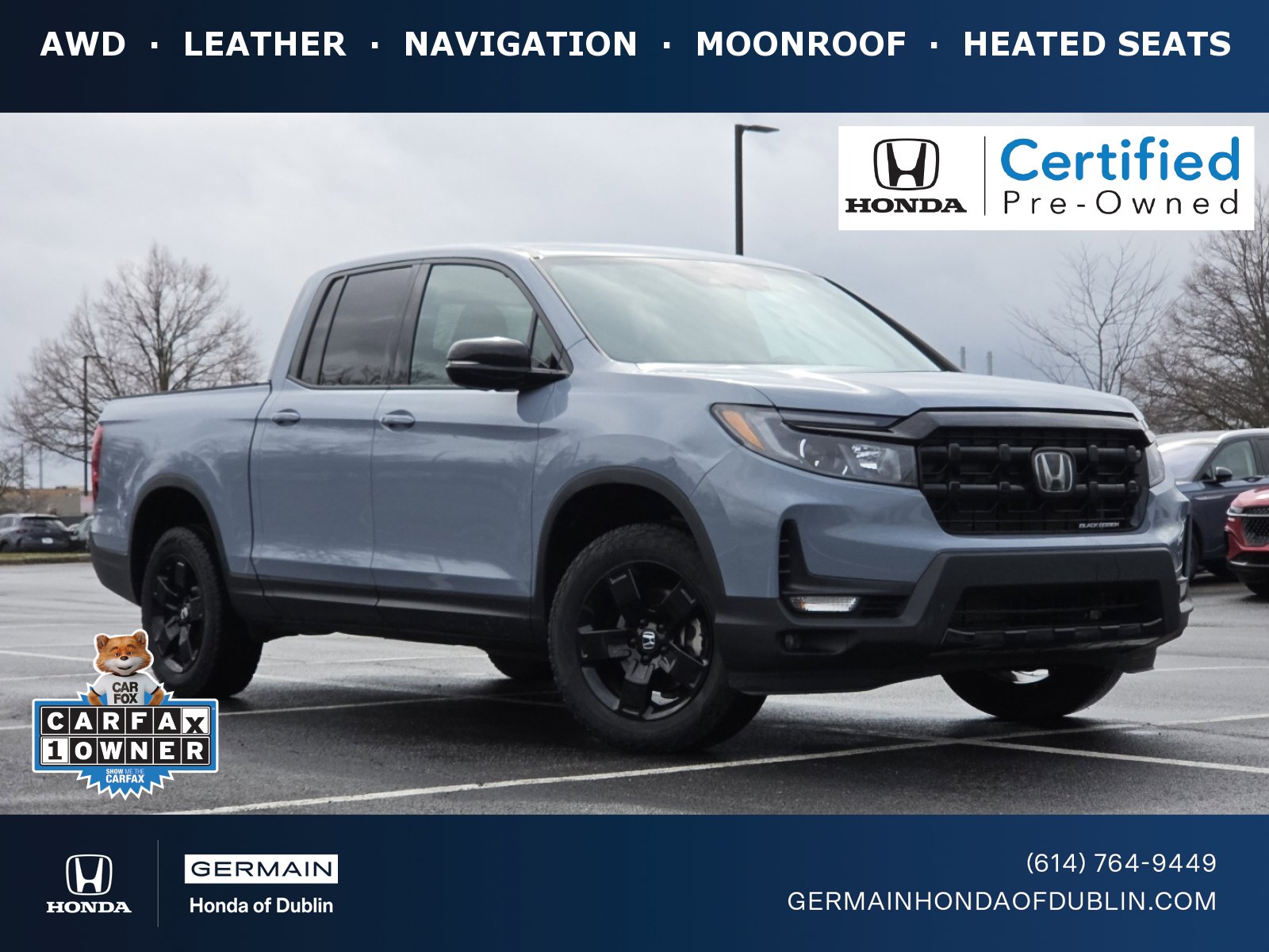 2024 Honda Ridgeline Black Edition