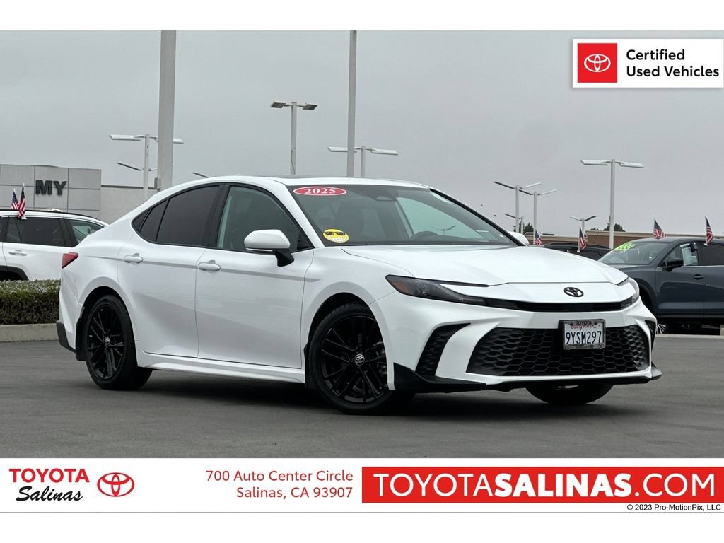 Certified 2025 Toyota Camry SE w/ Multimedia Upgrade Package