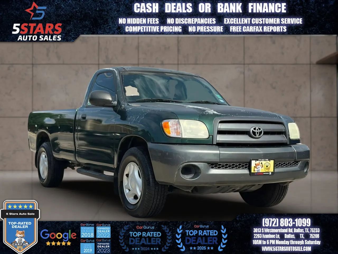 Used 2003 Toyota Tundra 2WD Regular Cab