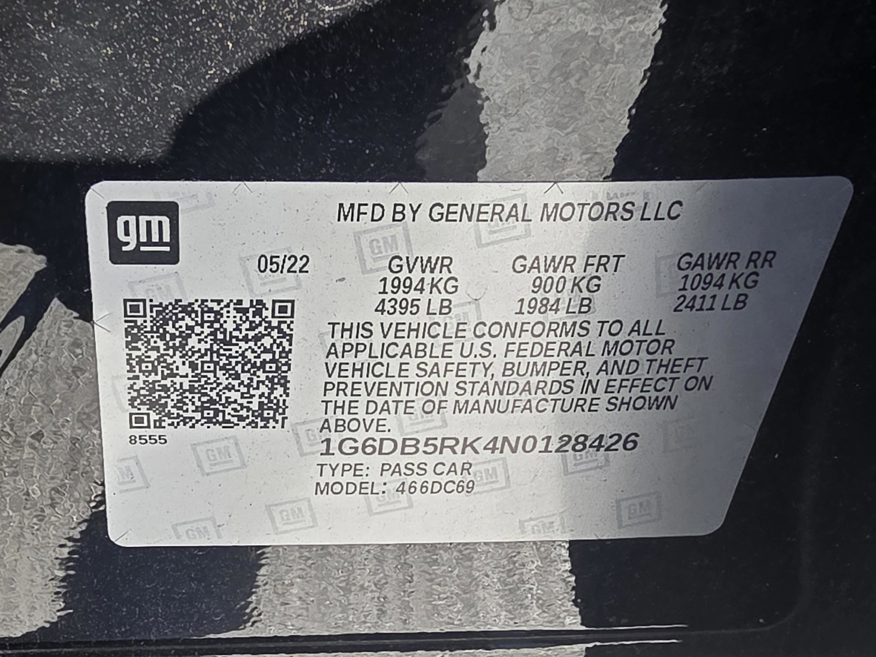 2022 Cadillac CT4 Premium Luxury