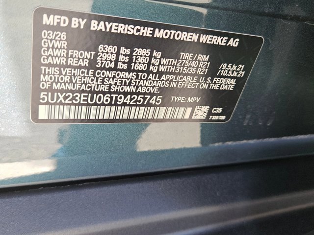 2026 BMW X5 xDrive40i