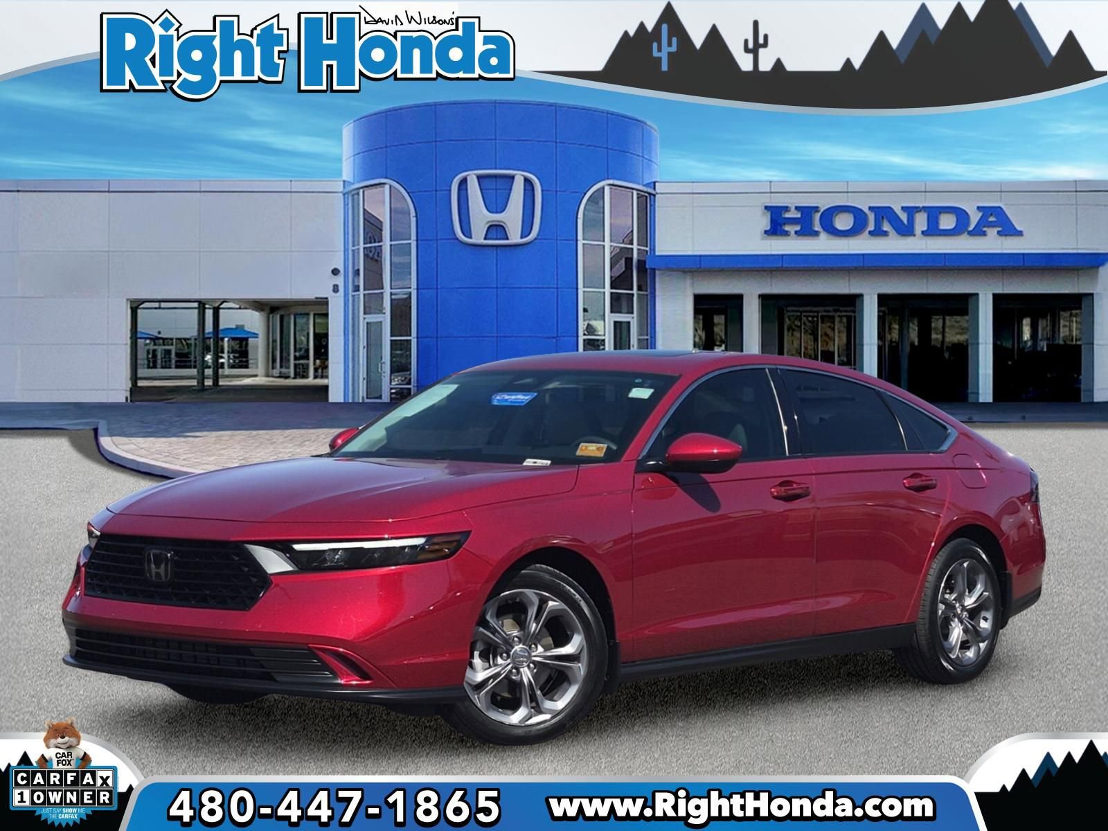 Certified 2024 Honda Accord EX