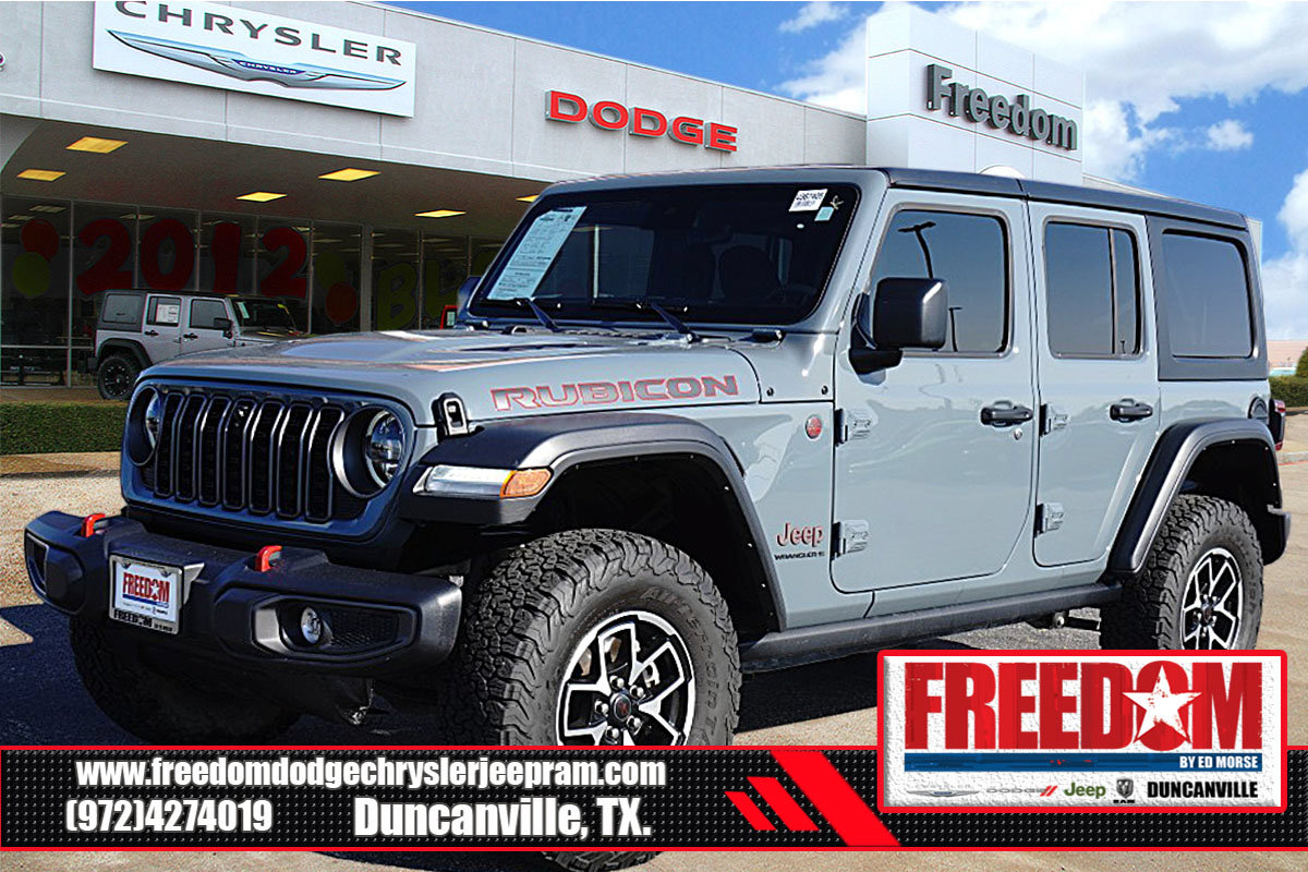 Used 2024 Jeep Wrangler Unlimited Rubicon w/ Technology Group