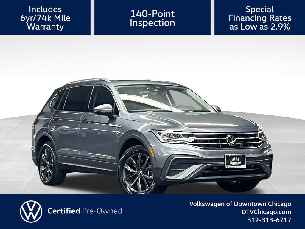 Certified 2023 Volkswagen Tiguan SE w/ Panoramic Sunroof Package