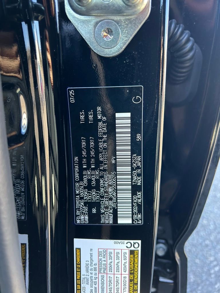 2025 Toyota 4Runner SR5