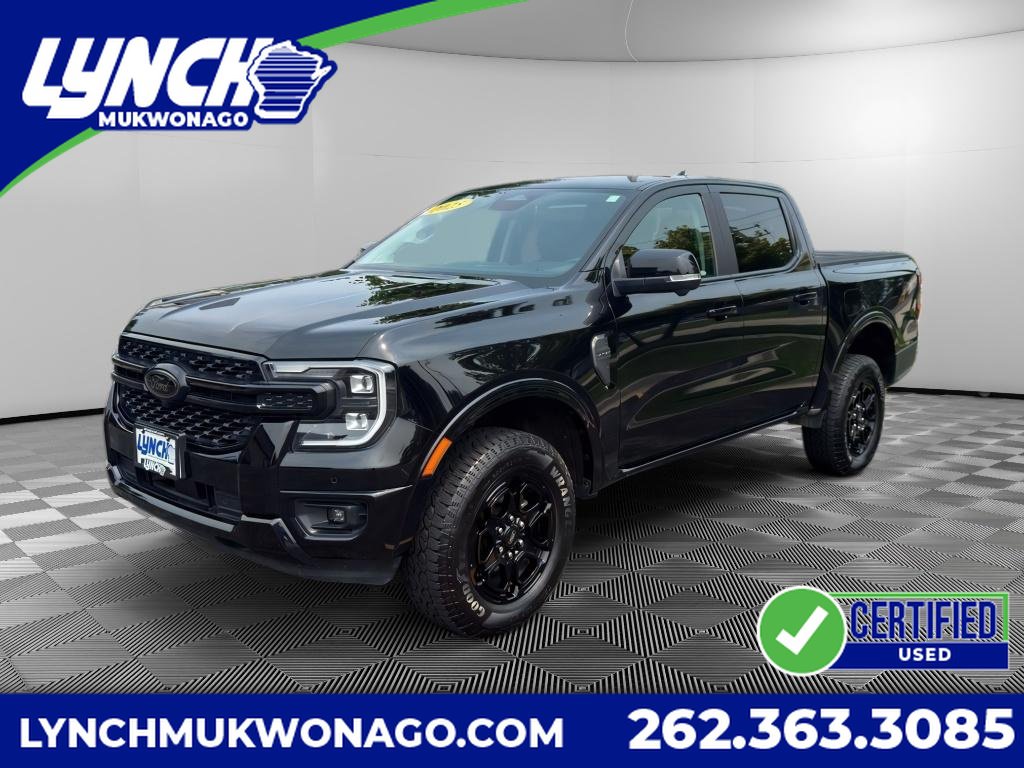 Used 2025 Ford Ranger Lariat w/ Black Appearance Package