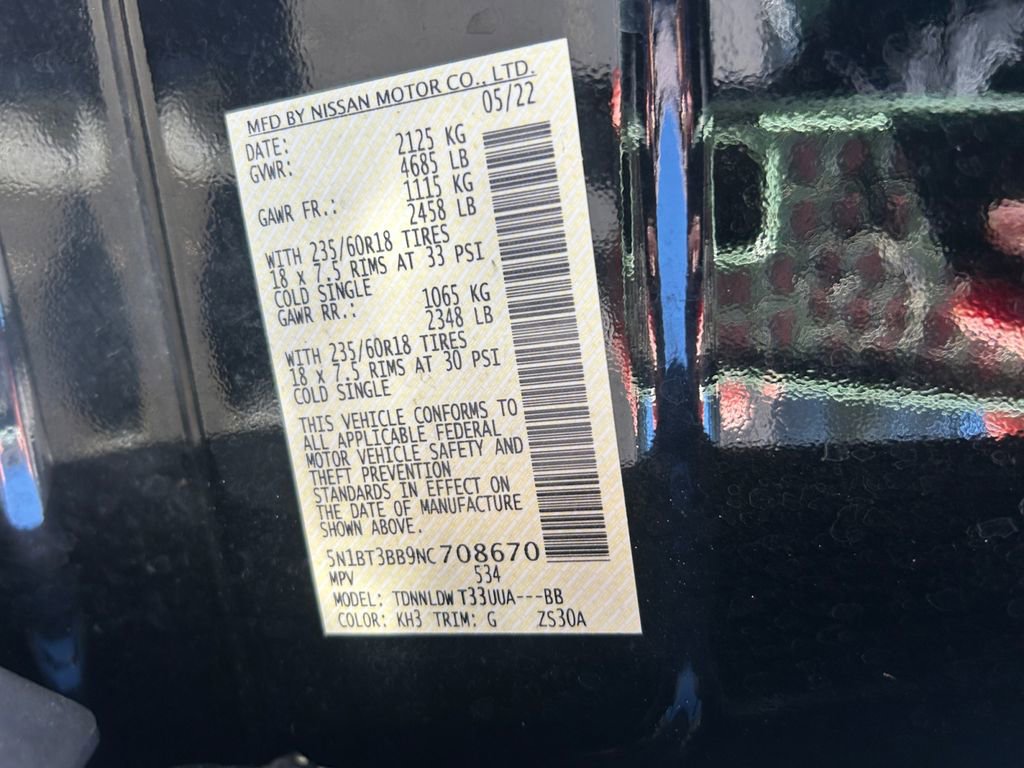 2022 Nissan Rogue SV