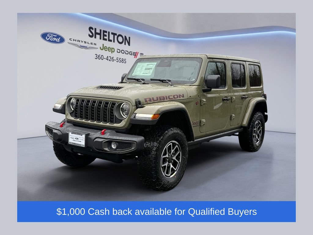 New 2026 Jeep Wrangler Unlimited Rubicon w/ Safety Group